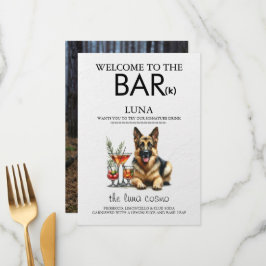 ジャーマンシェパードバー メニュー