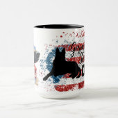 ジャーマンシェパードパパマグ マグカップ (中央)