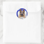 ジャーマンシェパードペットエンジェル ラウンドシール (バッグ)