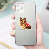 ジャーマンシェパードママタトゥー シール (スマートフォン)