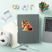 ジャーマンシェパードママタトゥー シール (iPadカバー)