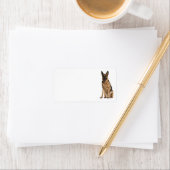 ジャーマンシェパード住所 シール (インサイチュ)