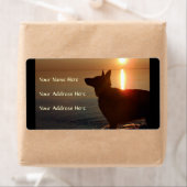 ジャーマンシェパード住所 シール (インサイチュ)