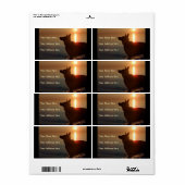 ジャーマンシェパード住所 シール (フルシート)