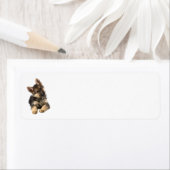 ジャーマンシェパード住所 シール (インサイチュ)