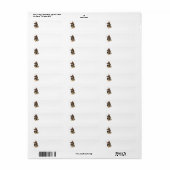 ジャーマンシェパード住所 シール (フルシート)