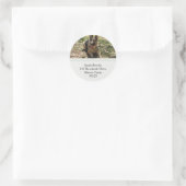 ジャーマンシェパード住所 シール (バッグ)