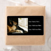 ジャーマンシェパード住所 シール (インサイチュ)