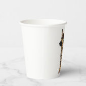 ジャーマンシェパード座 紙コップ (右)