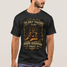 ジャーマンシェパード愛好家のためのヴィンテージTシャツ