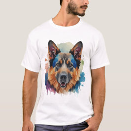 ジャーマンシェパード犬のギフトアイディア Tシャツ