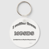 ジャーマンシェパード症候群 – キーチェーン (正面)