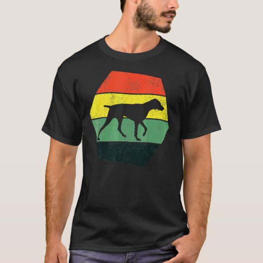 ジャーマンシェパード短いポインタGsp所有者 Tシャツ (正面)