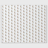 ジャーマンシェパード誕生日 ラッピングペーパー (フラット)