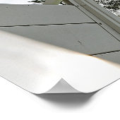 ジャーマンシェパード警察犬 ポスター (角)