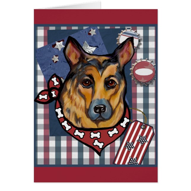 ジャーマンシェパード (正面)