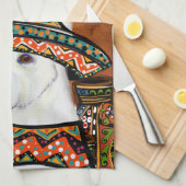 ジャーマンシェパード キッチンタオル (四つ折り)