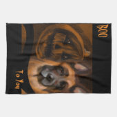 ジャーマンシェパード キッチンタオル (横)