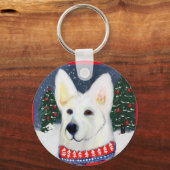 ジャーマンシェパード キーホルダー (正面)