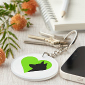 ジャーマンシェパード キーホルダー (正面右)