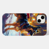 ジャーマンシェパード クリスマス Case-Mate iPhoneケース (裏面 (横))