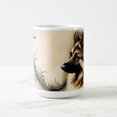 ジャーマンシェパード コーヒーマグカップ (中央)