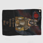 ジャーマンシェパード ゴルフタオル (横)