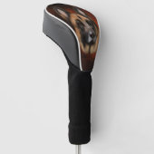 ジャーマンシェパード ゴルフヘッドカバー (アングル)