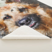 ジャーマンシェパード シェルパブランケット (3/4)