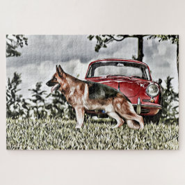 ジャーマンシェパード ジグソーパズル