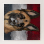 ジャーマンシェパード ジグソーパズル (横)