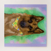 ジャーマンシェパード ジグソーパズル (横)