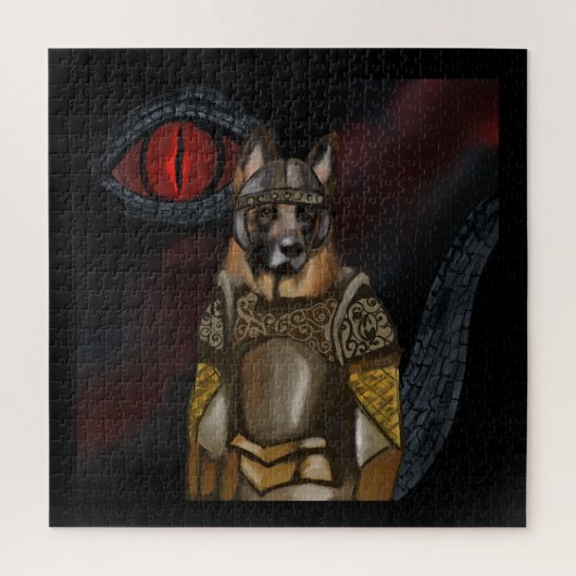 ジャーマンシェパード ジグソーパズル (縦)