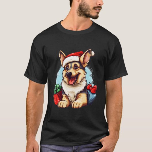 ジャーマンシェパード ジャーマンシェパード Tシャツ (正面)