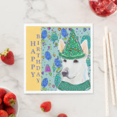 ジャーマンシェパード スタンダードランチョンナプキン (インサイチュ)