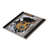 ジャーマンシェパード タイル (側面)