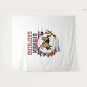 ジャーマンシェパード タペストリー (正面(横))