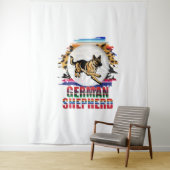 ジャーマンシェパード タペストリー (インサイチュ)