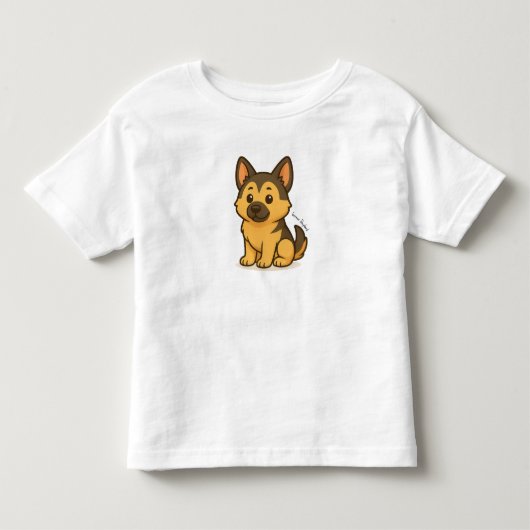 ジャーマンシェパード トドラーTシャツ (正面)