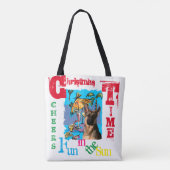 ジャーマンシェパード トートバッグ (裏面)