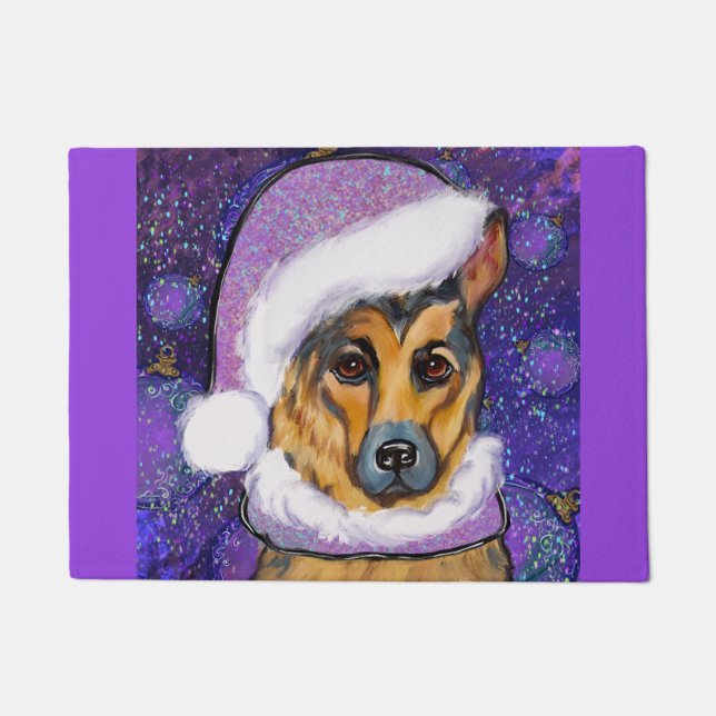 ジャーマンシェパード ドアマット (正面)