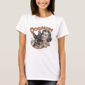 ジャーマンシェパード ドッグマザー 犬好き Tシャツ (正面)