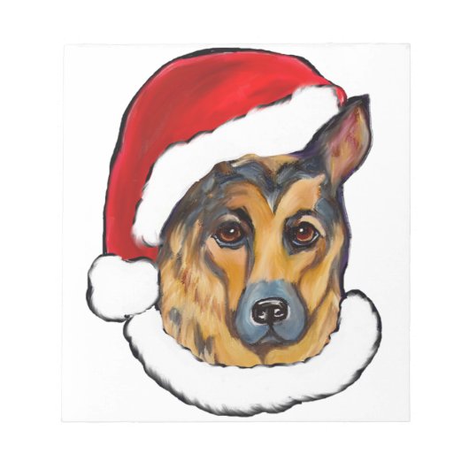 ジャーマンシェパード ノートパッド (正面)