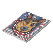 ジャーマンシェパード ノートパッド (回転)