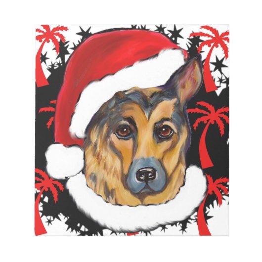 ジャーマンシェパード ノートパッド (正面)