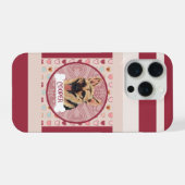 ジャーマンシェパード ハート iPhone 11 Pro カー iPhoneケース (裏面横)