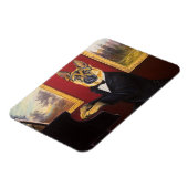 ジャーマンシェパード |ピアノワルツ マグネット (左側)