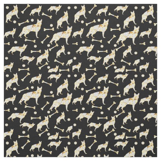 ジャーマンシェパード ファブリック (見本)