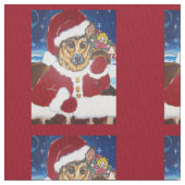 ジャーマンシェパード ファブリック (クローズアップ)