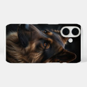 ジャーマンシェパード・ファー Case-Mate iPhoneケース (裏面 (横))